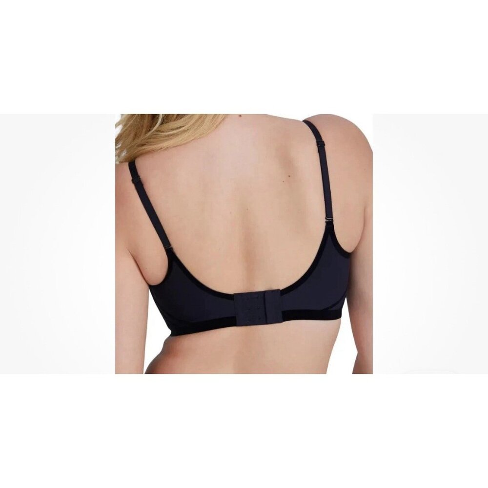 HONEYLOVE Silhouette Wireless Bra Vamp Size XL Black - Picture 2 of 8